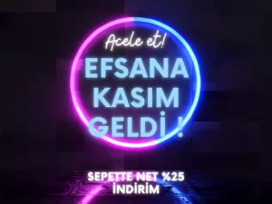 Kasım Ayı İndirimi Başladı !!