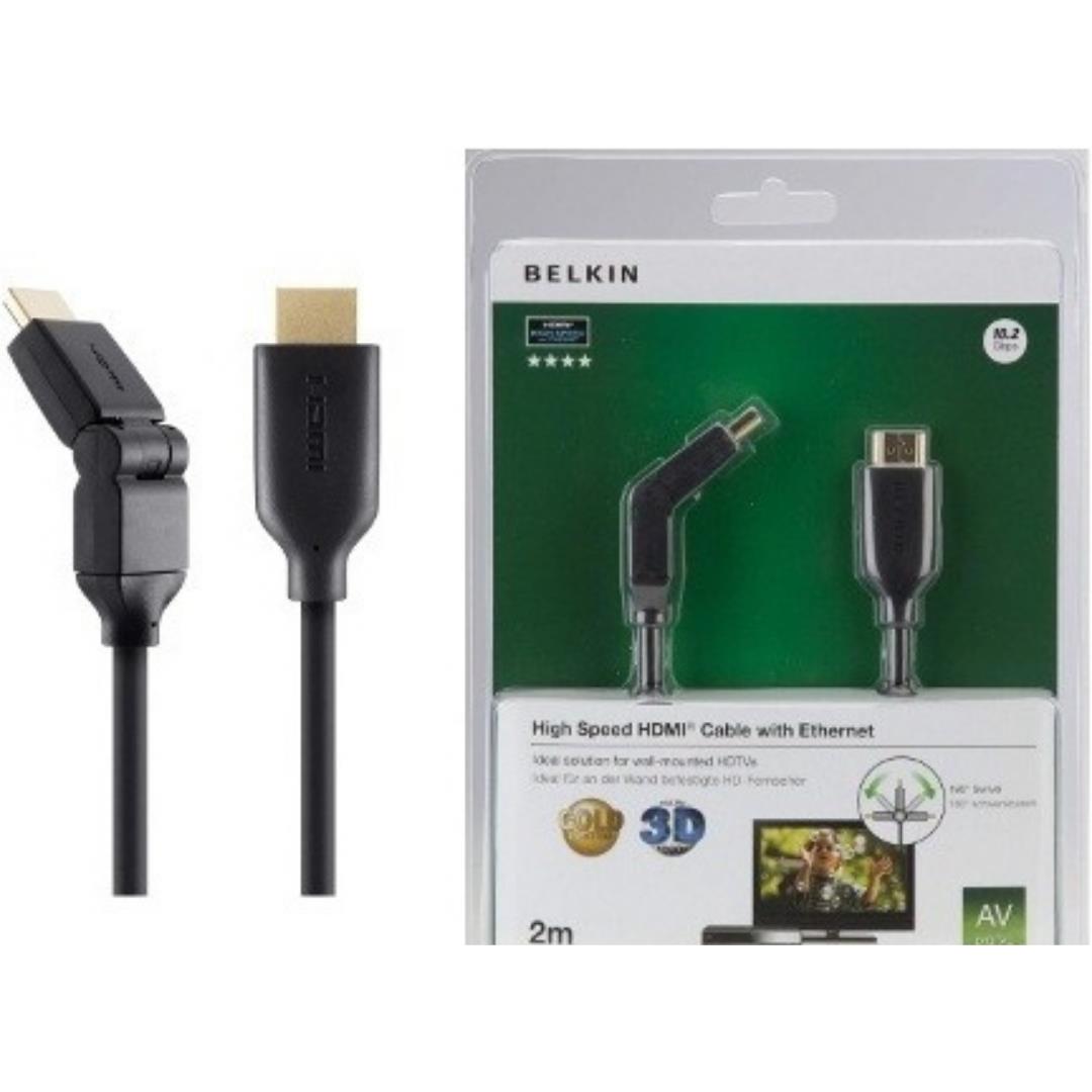 Belkın High Speed HDMI Cable Wİth Internet - HDMI Kablo 2 M