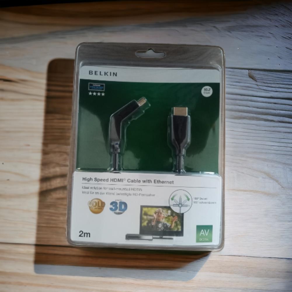 Belkın High Speed HDMI Cable Wİth Internet - HDMI Kablo 2 M