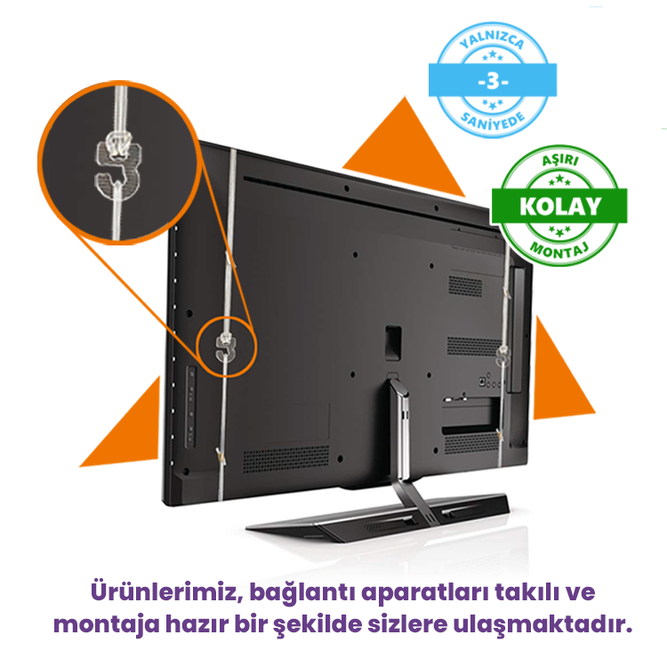 Bestoclass Arçelik A40L 6945 5B Tv Ekran Koruyucu Düz (Flat) Ekran