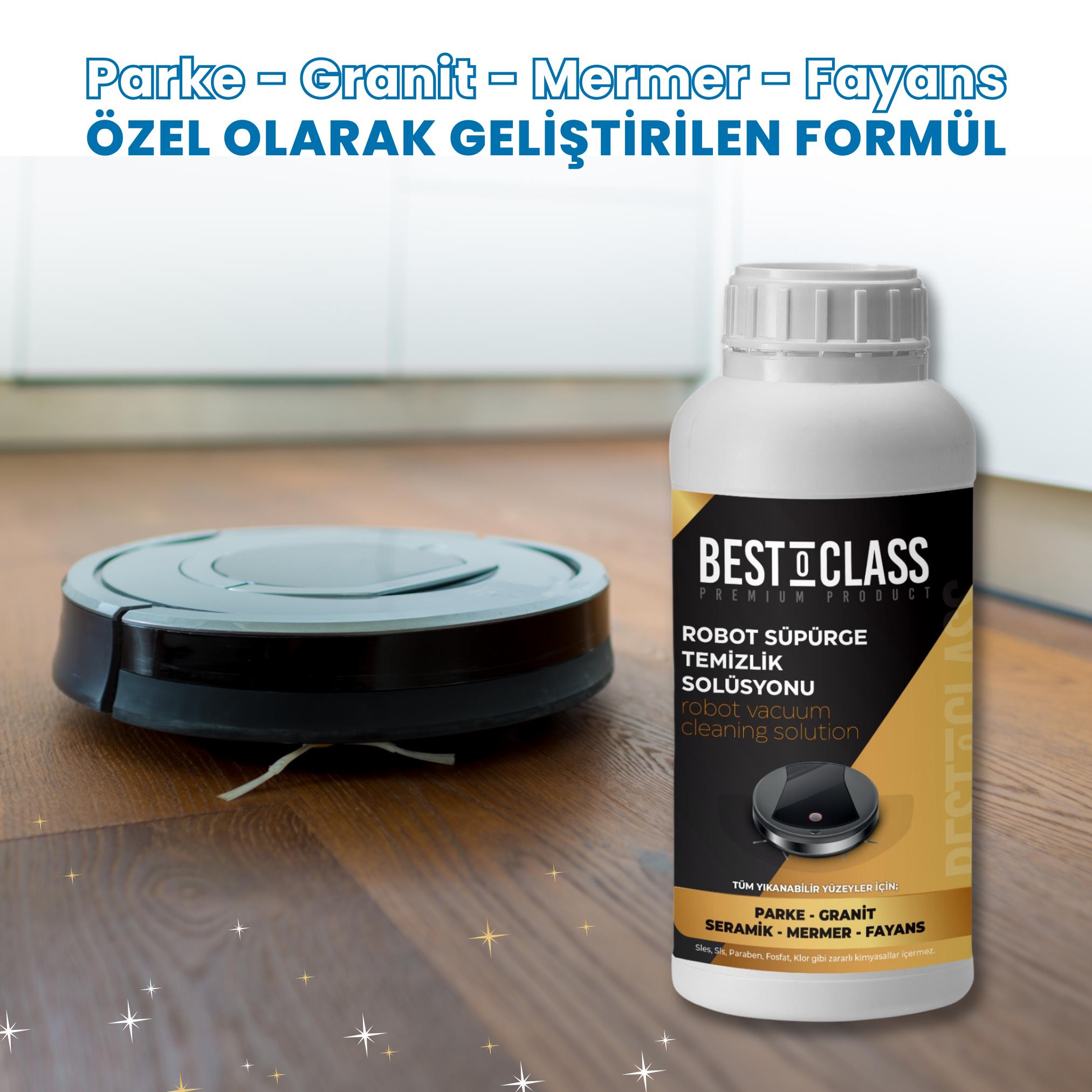 Bestoclass Premium Product Robot Süpürge Temizik Solüsyonu (Konsantre) 1000 ml