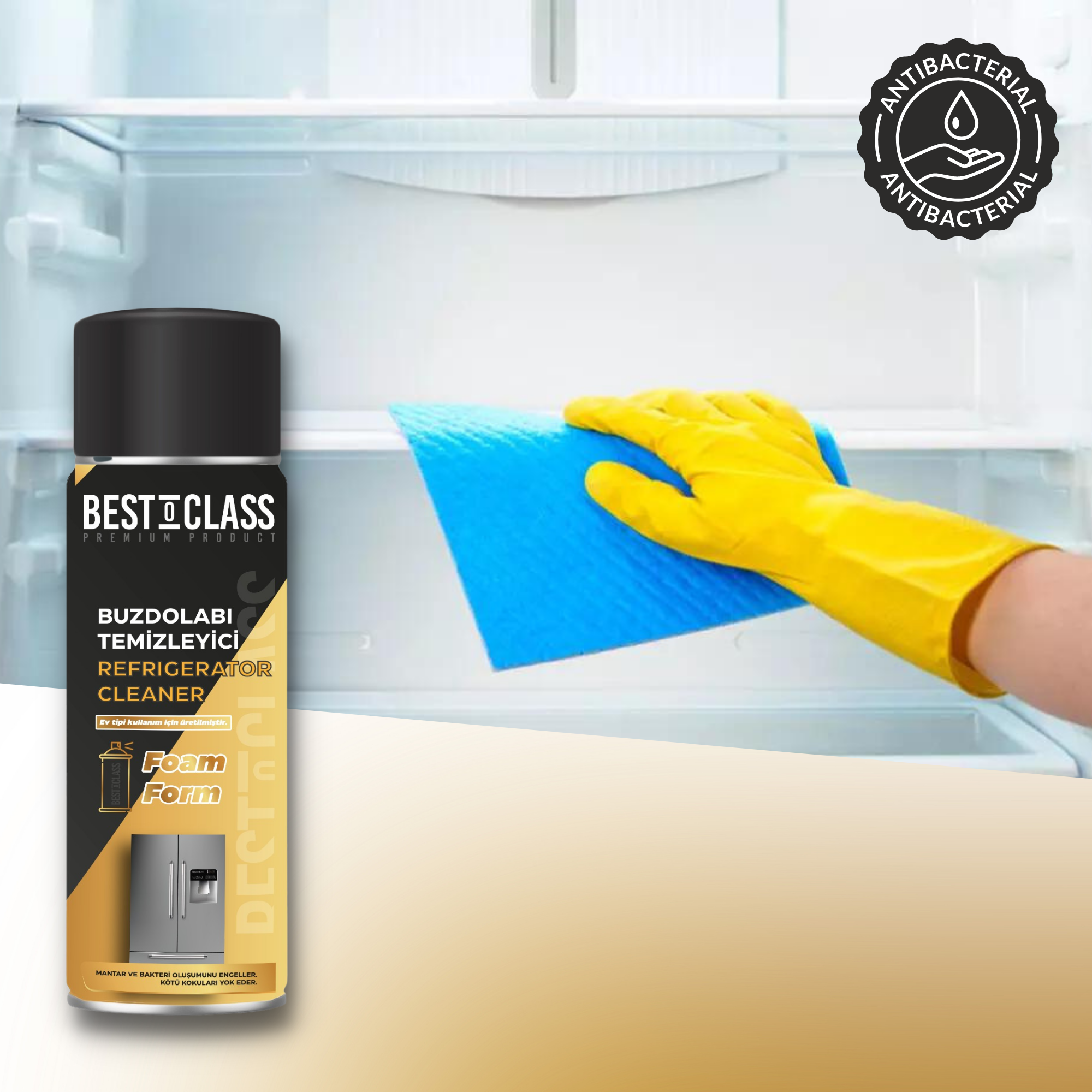Bestoclass Premium Product Buzdolabı Temizleyici 500 ML - Görsel 4