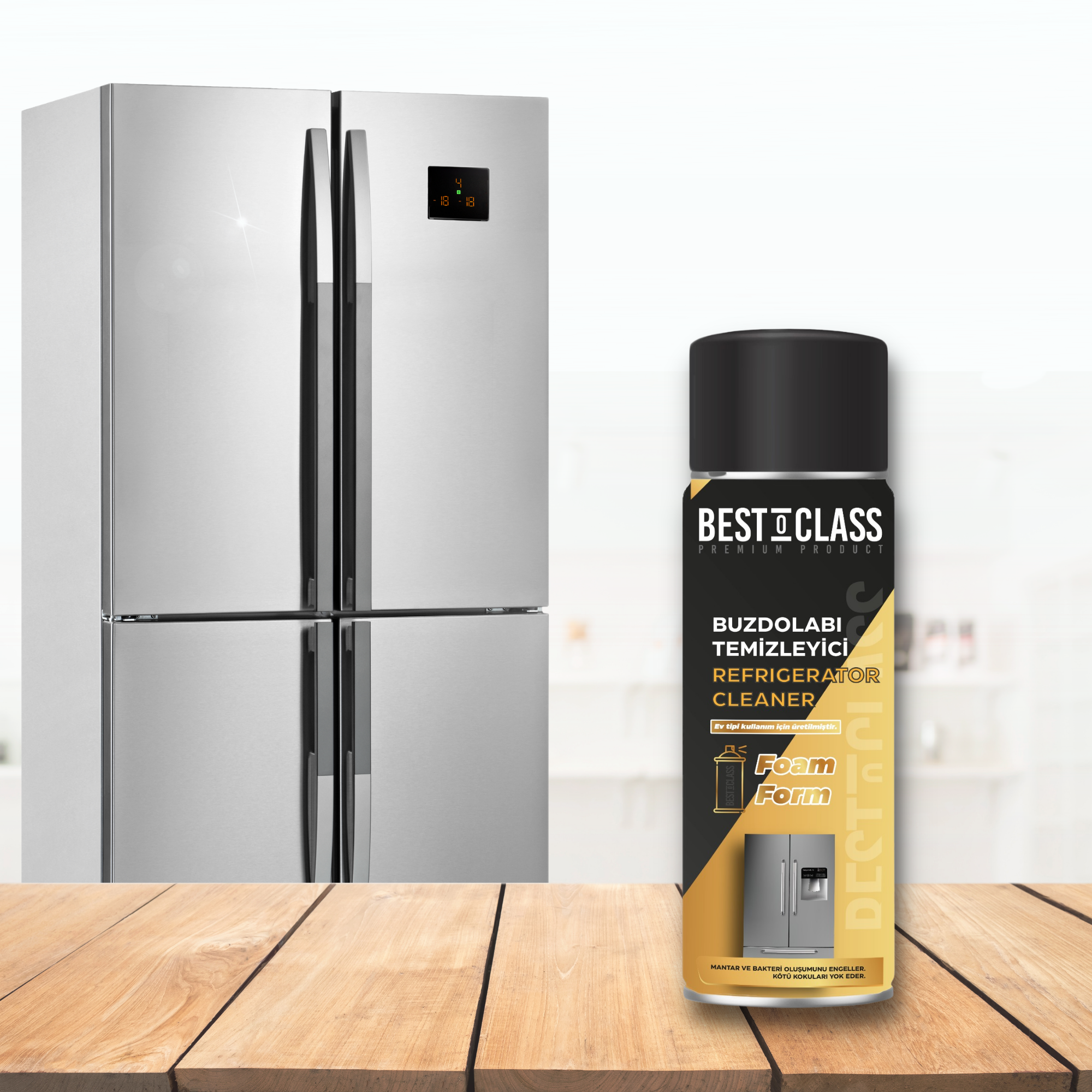 Bestoclass Premium Product Buzdolabı Temizleyici 500 ML - Görsel 5